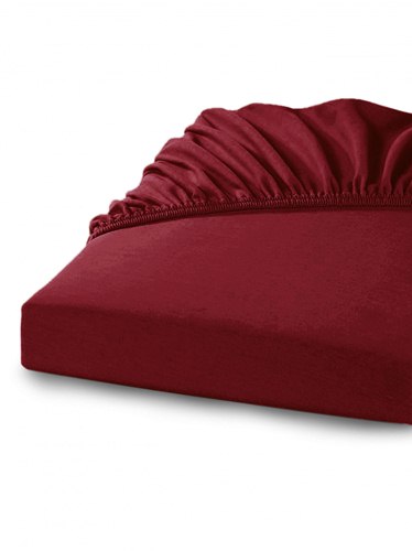 Простыни Percale Fitted Бордовый (red-wine)